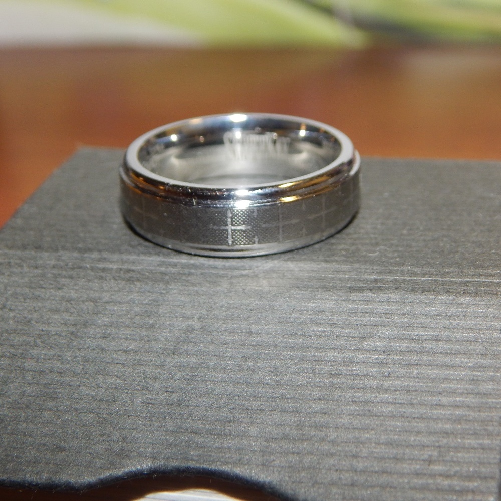 Men Scott Kay Ring Band Cobalt Collection - Picture 8 of 8